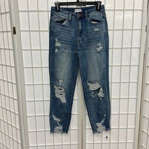 Pink Lily size 3 denim blue jeans. Great condition.